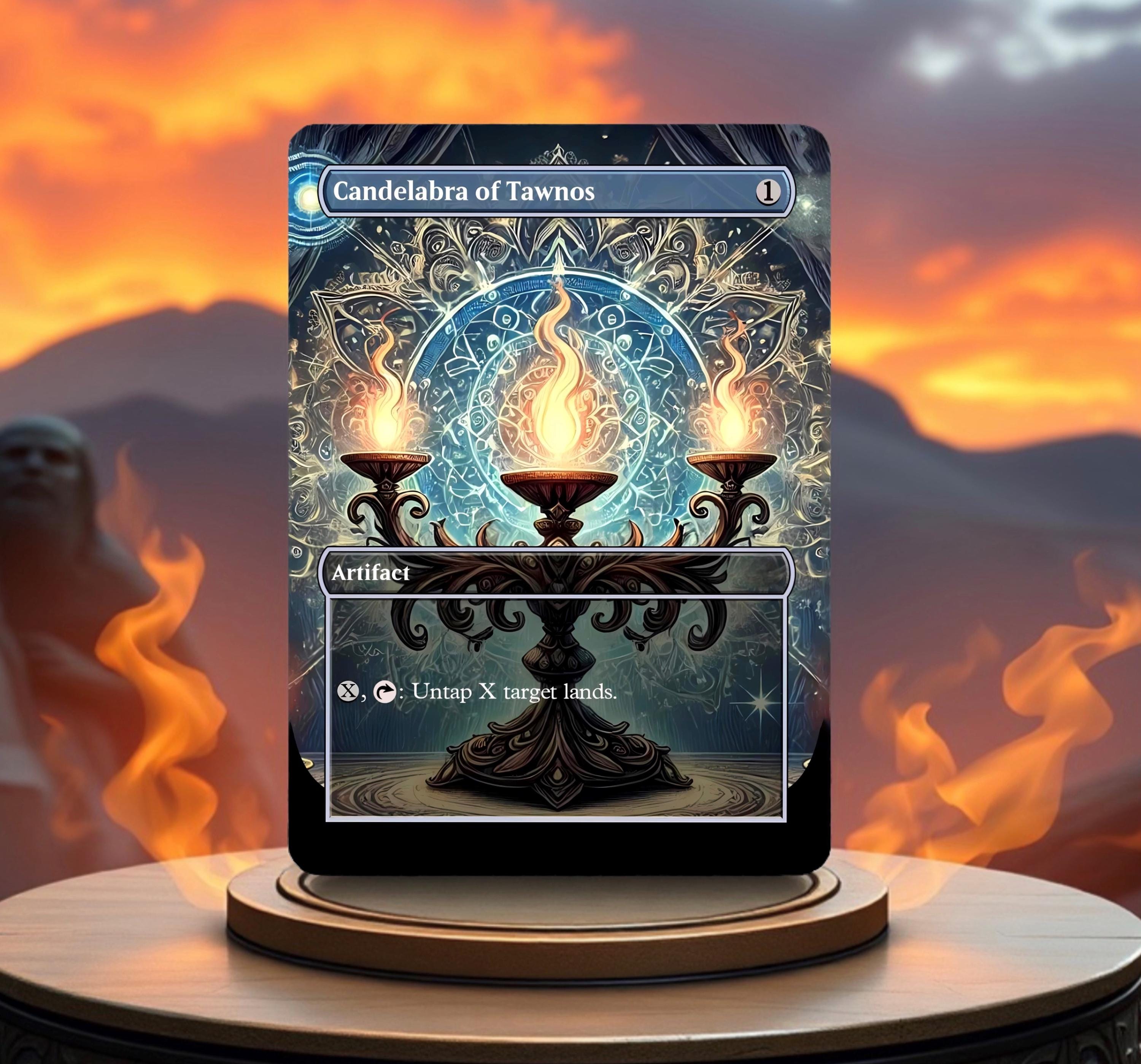 Candelabra of Tawnos Custom Made Game Card Proxy - Etsy