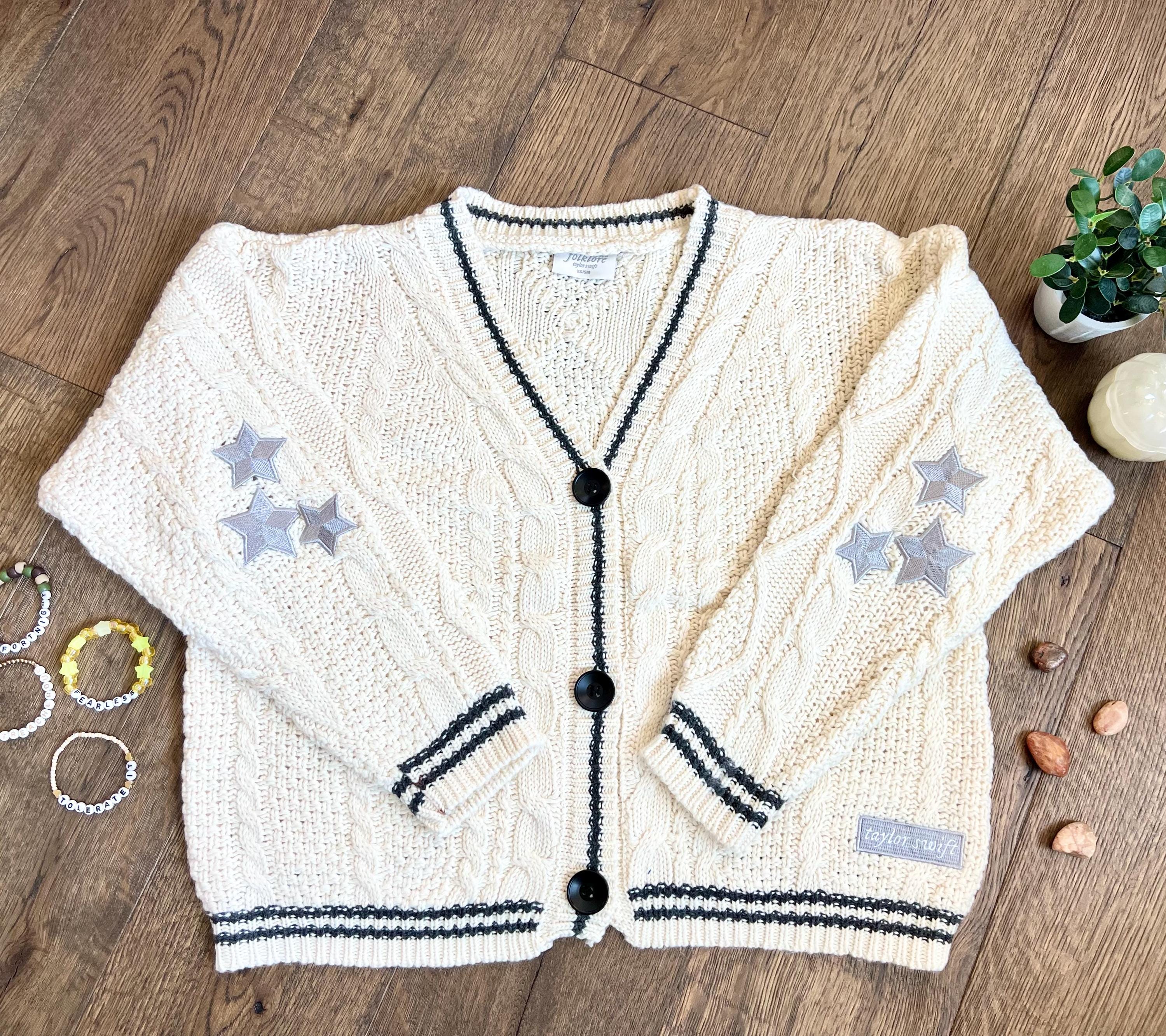 AUTHENIC - Taylor Swift Folklore Cardigan - Xs/sm - M/L - XL/2XL