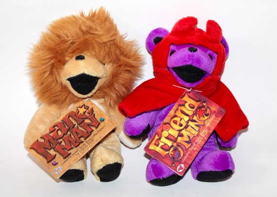 Tenth Generation Grateful Dead Liquid Blue Plush Bear, Beanie Bear