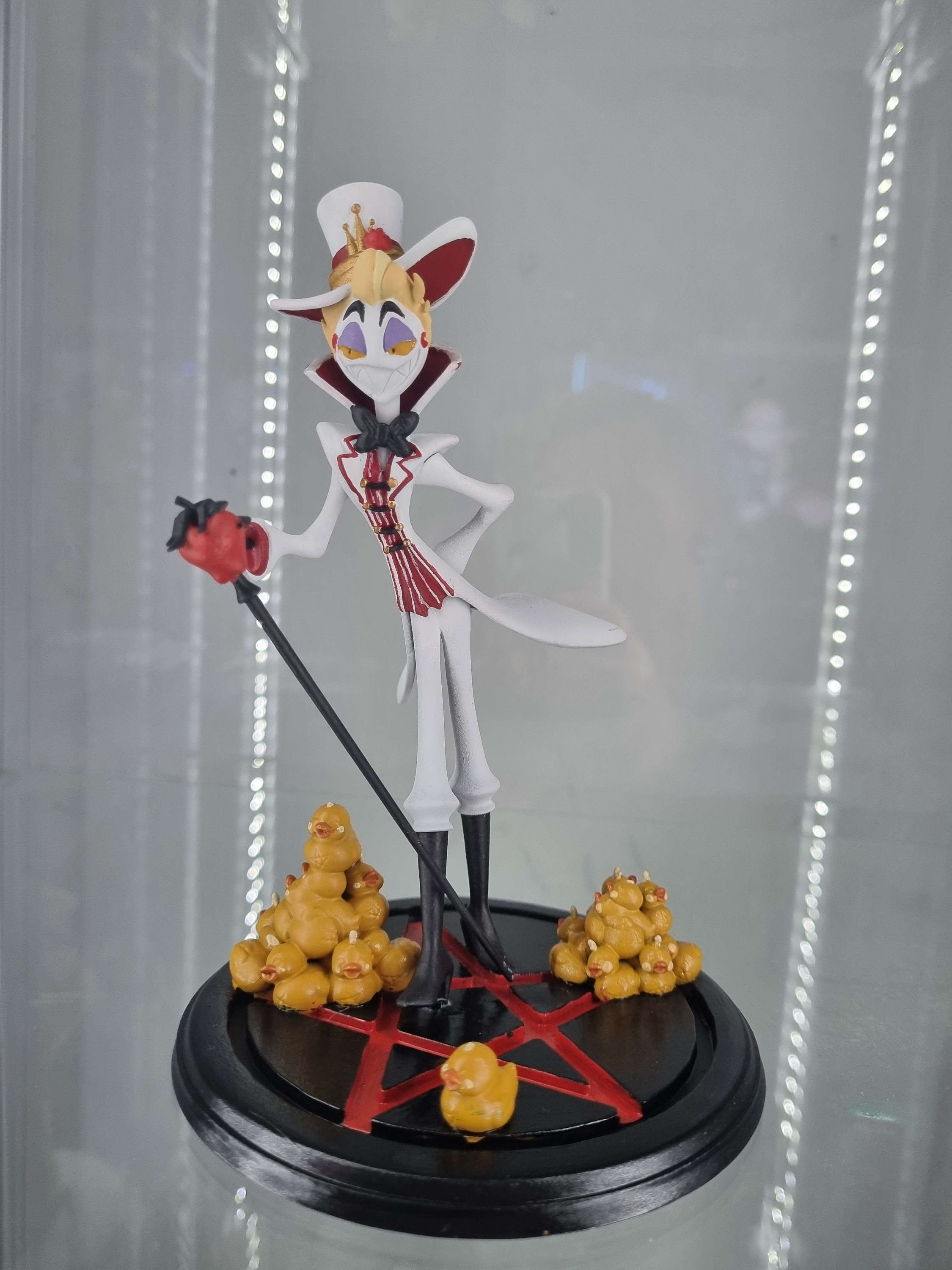 Hazbin hotel lucifer statue - Etsy 日本
