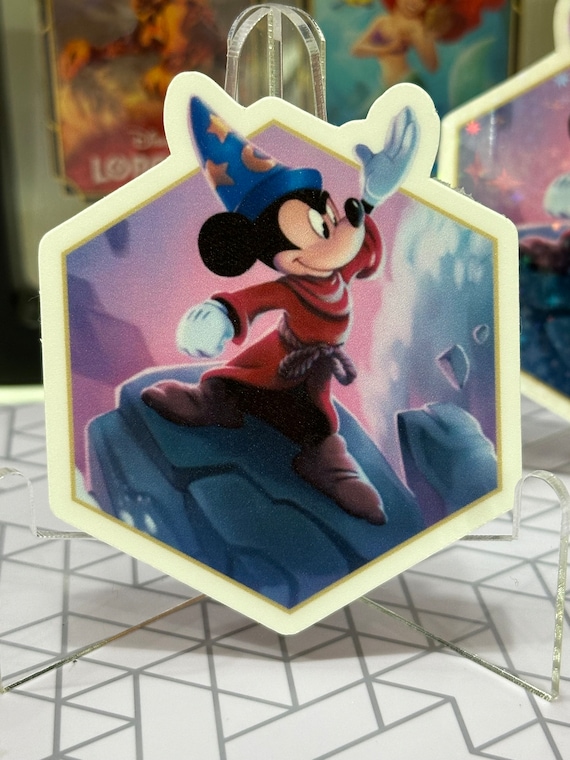 Lorcana Mickey Mouse Playful Sorcerer Decal | Ursula's Return