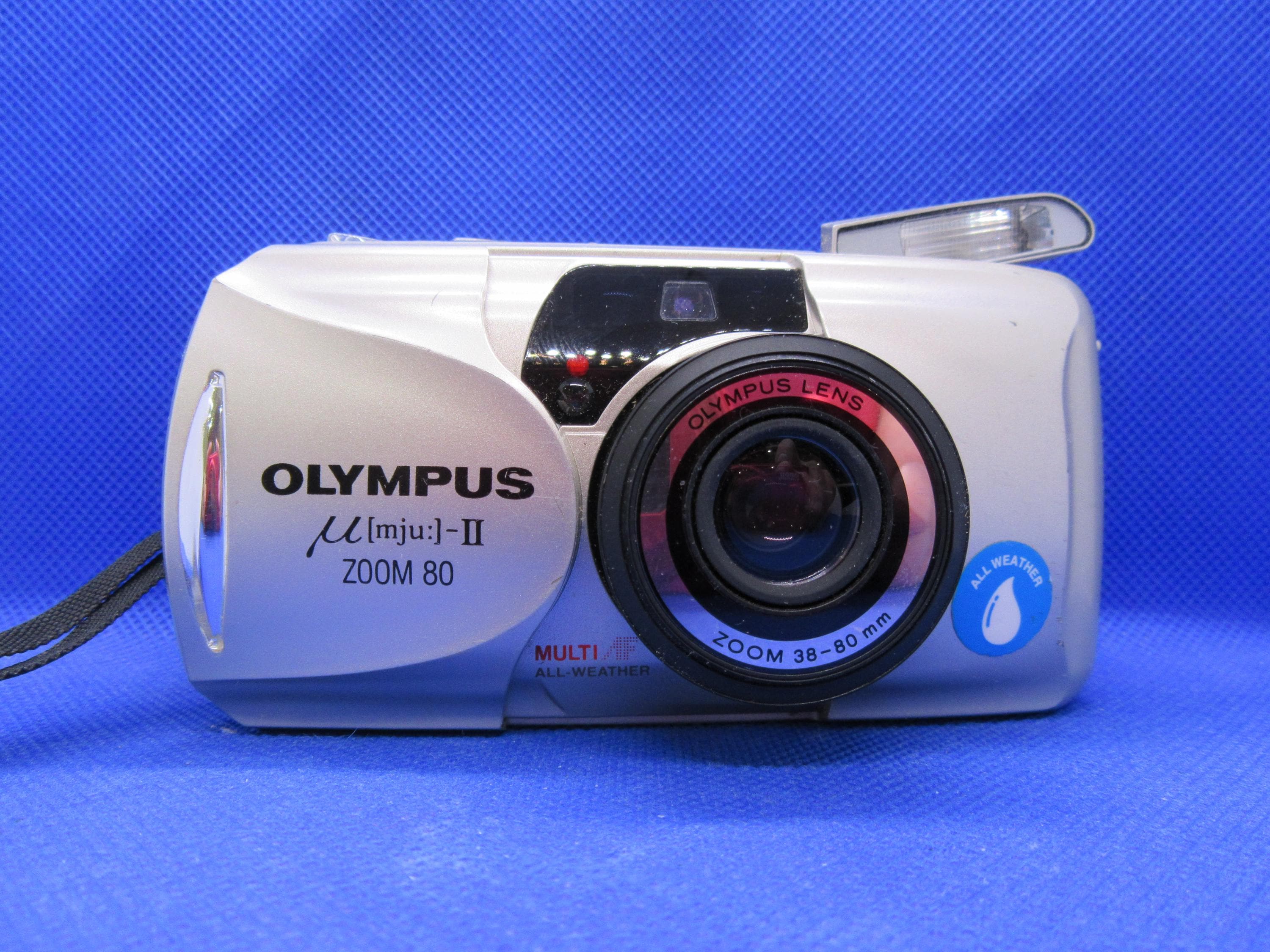 Vintage Olympus Mju Ii Zoom 80 Stylus Epic 80 35mm Point & Shoot