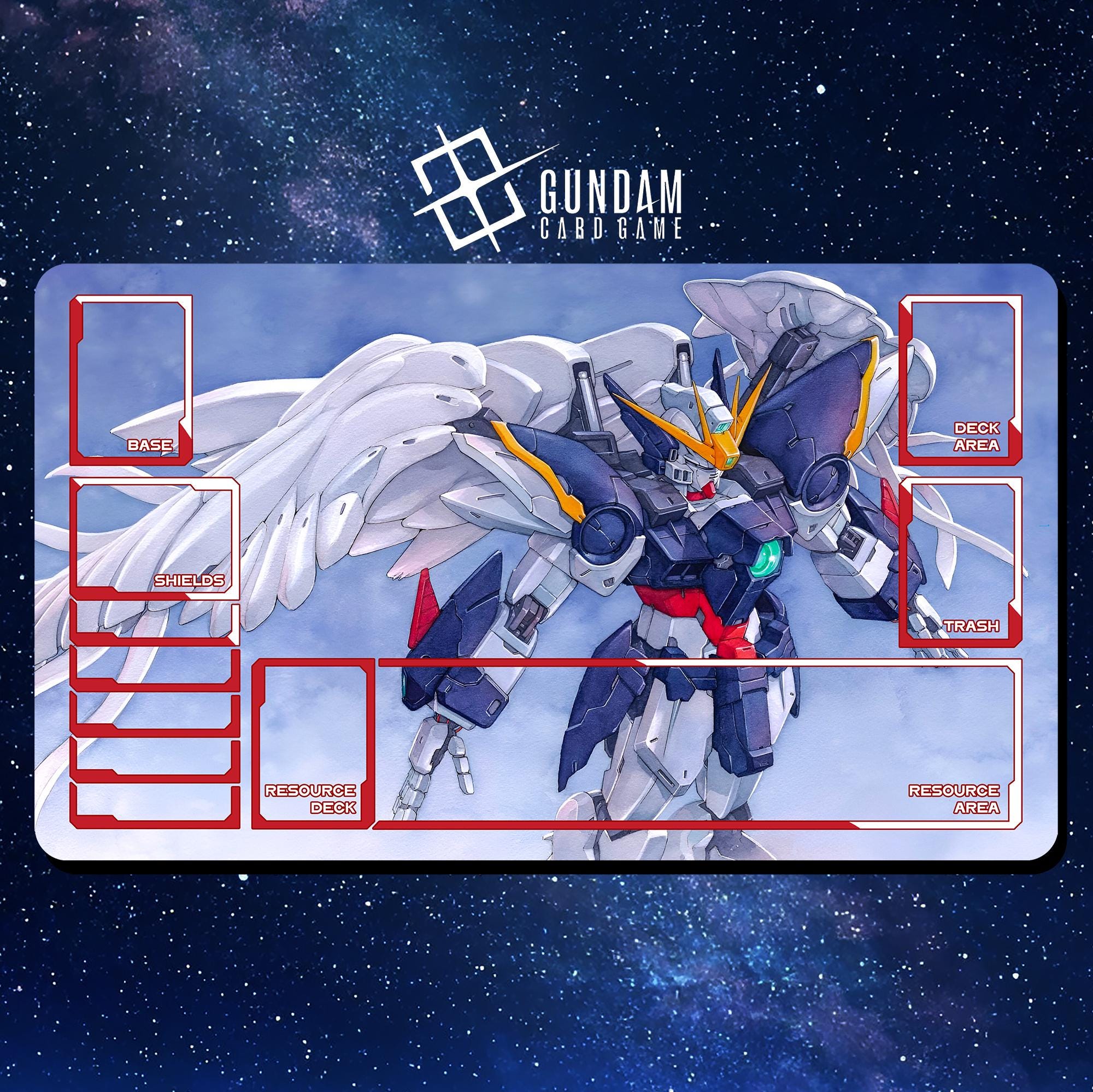 ガンダムカードゲーム エリア予選 ベスト4プレイマット ウイング