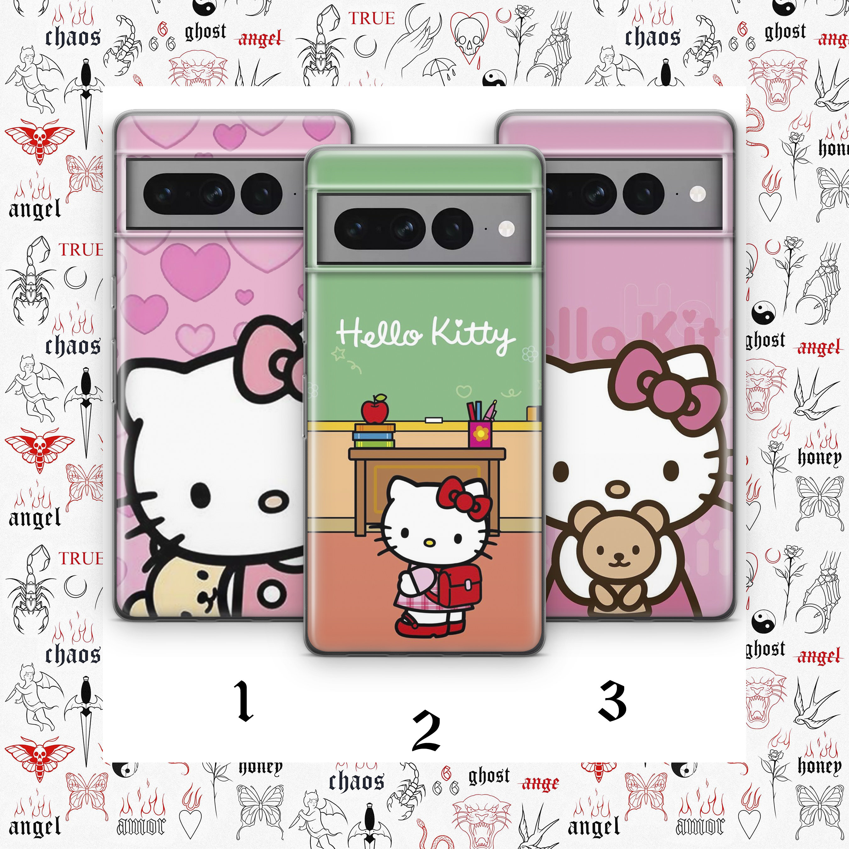 Hello Kitty K7 Phone Case Cover for Google Pixel 6 6A 7 7A 8 8A 9