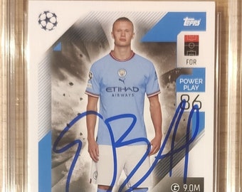 アーリング・ハーランド 直筆サイン入りカード RPC ミント。 - Etsy 日本