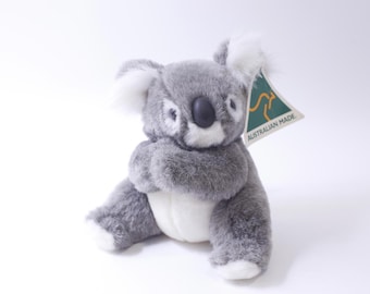 昭和レトロ レア ファースト社 グレー コアラ 日本製 80s 90s 00s 昭和