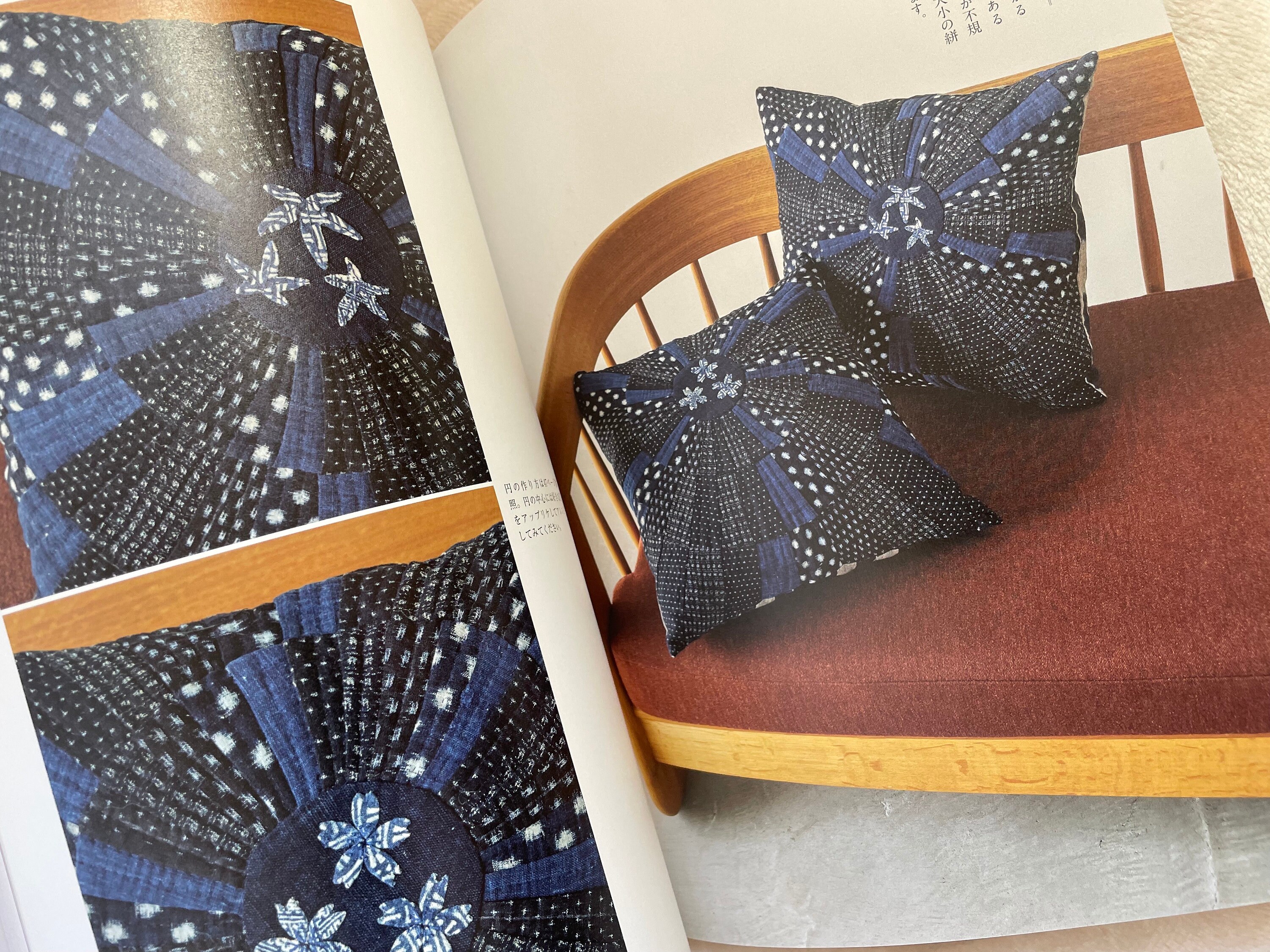 Let's Enjoy Indigo Fabrics and Making Small Items - Japanese