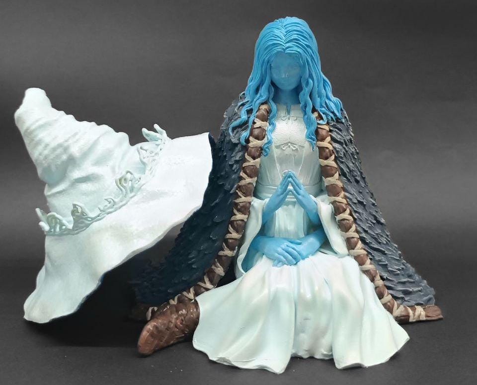 エルデンリング 魔女ラニ フィギュア：レジン製塗装済み/未塗装