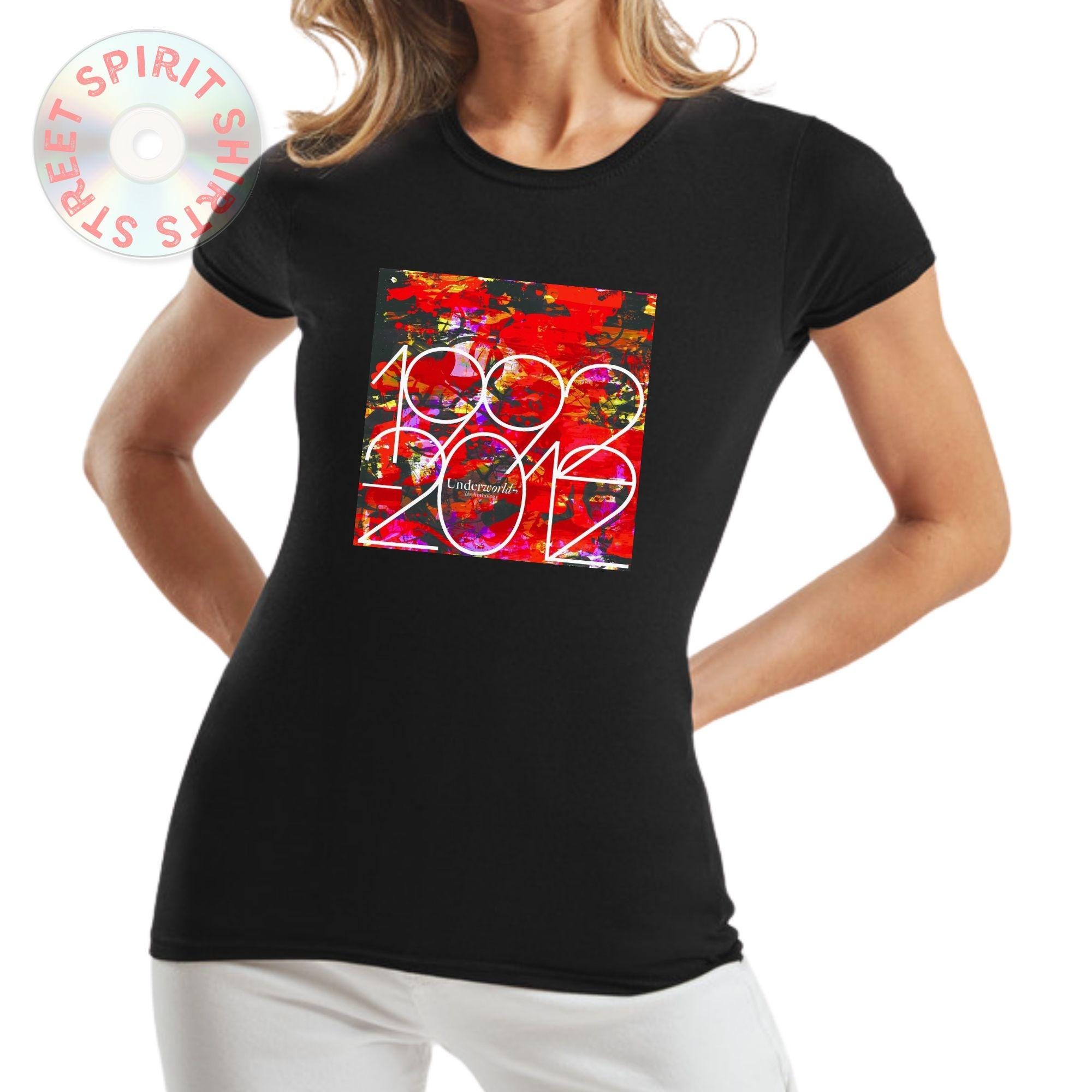 Underworld Band the Anthology, Album Cover Tee, Printed Music