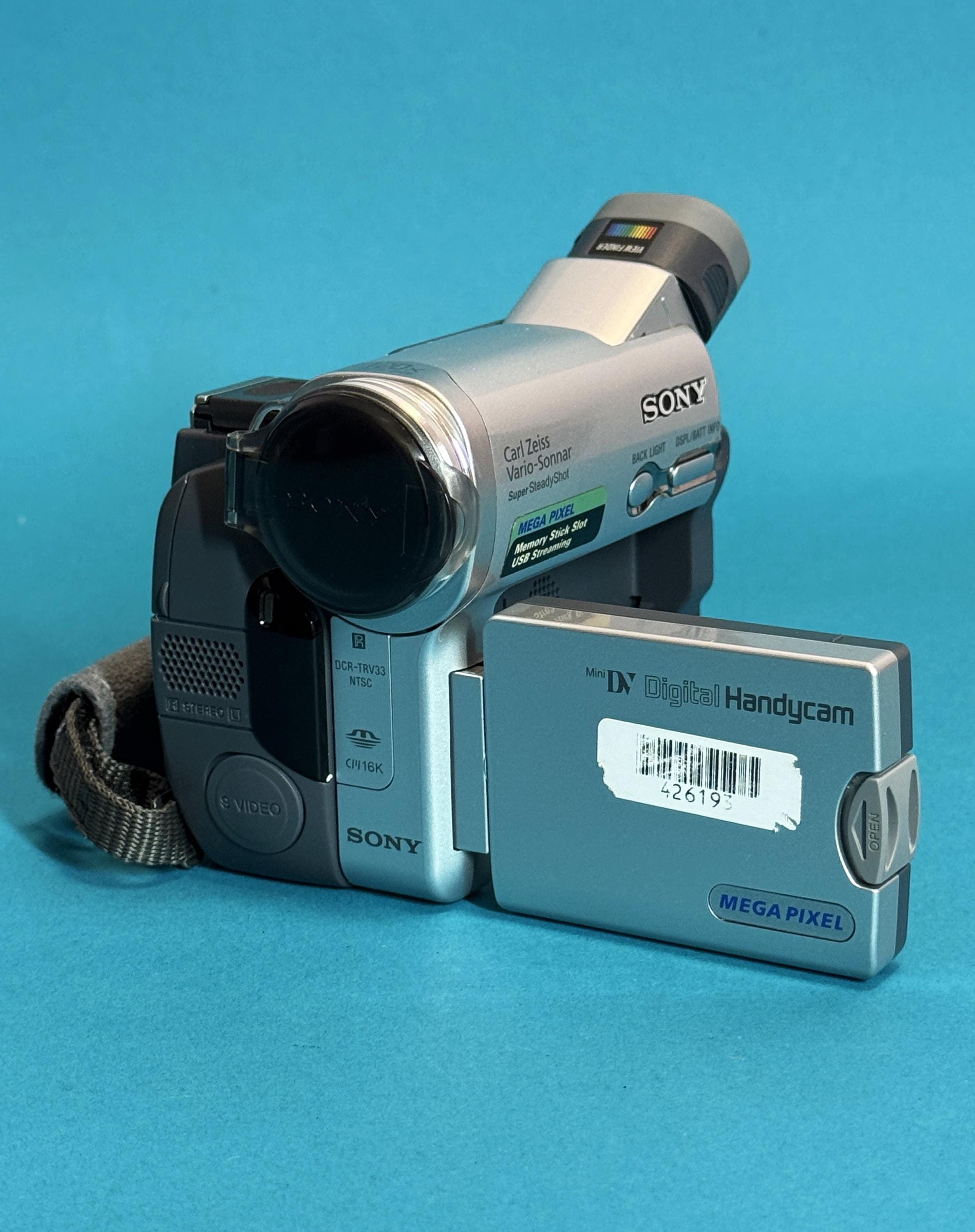 Sony DCR-TRV33 Minidv Camcorder – Carl Zeiss Lens – Tested