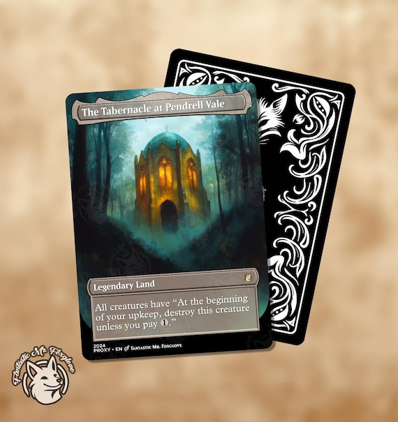 The Tabernacle at Pendrell Vale | Proxy Card - Etsy