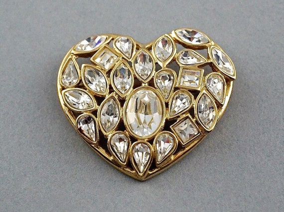 ヴィンテージ イヴ・サンローラン YSL by ロバート・グーセンス ハート