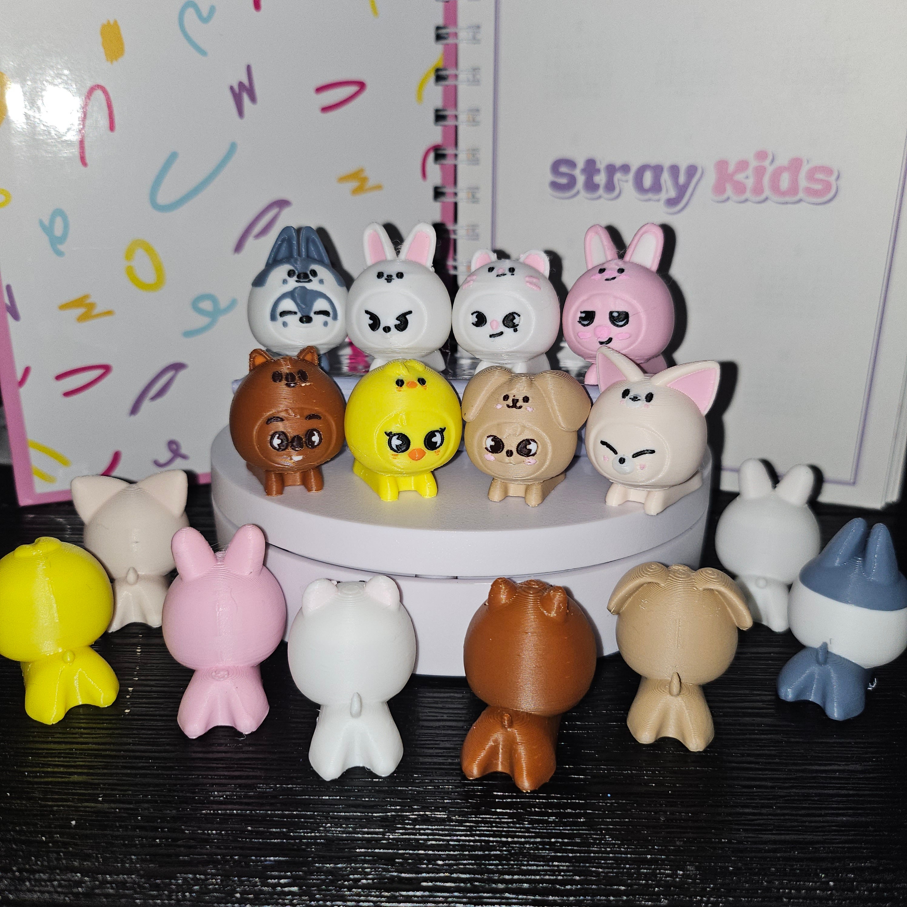Stray Kids Skzoo Mini 3D Print Figures - Etsy