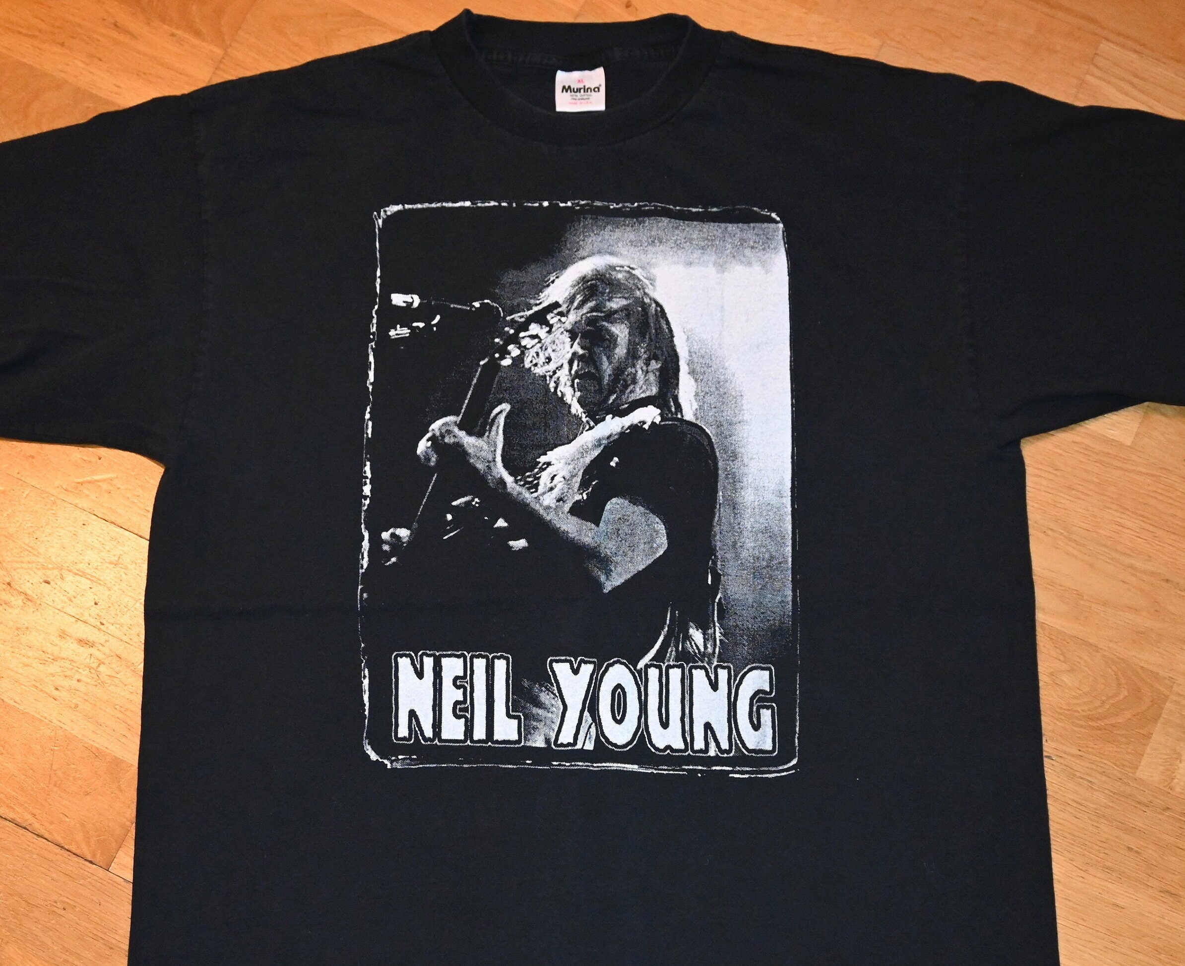 1990's NEIL YOUNG Vintage Rare 91 92 Tour Concert Garage Rock