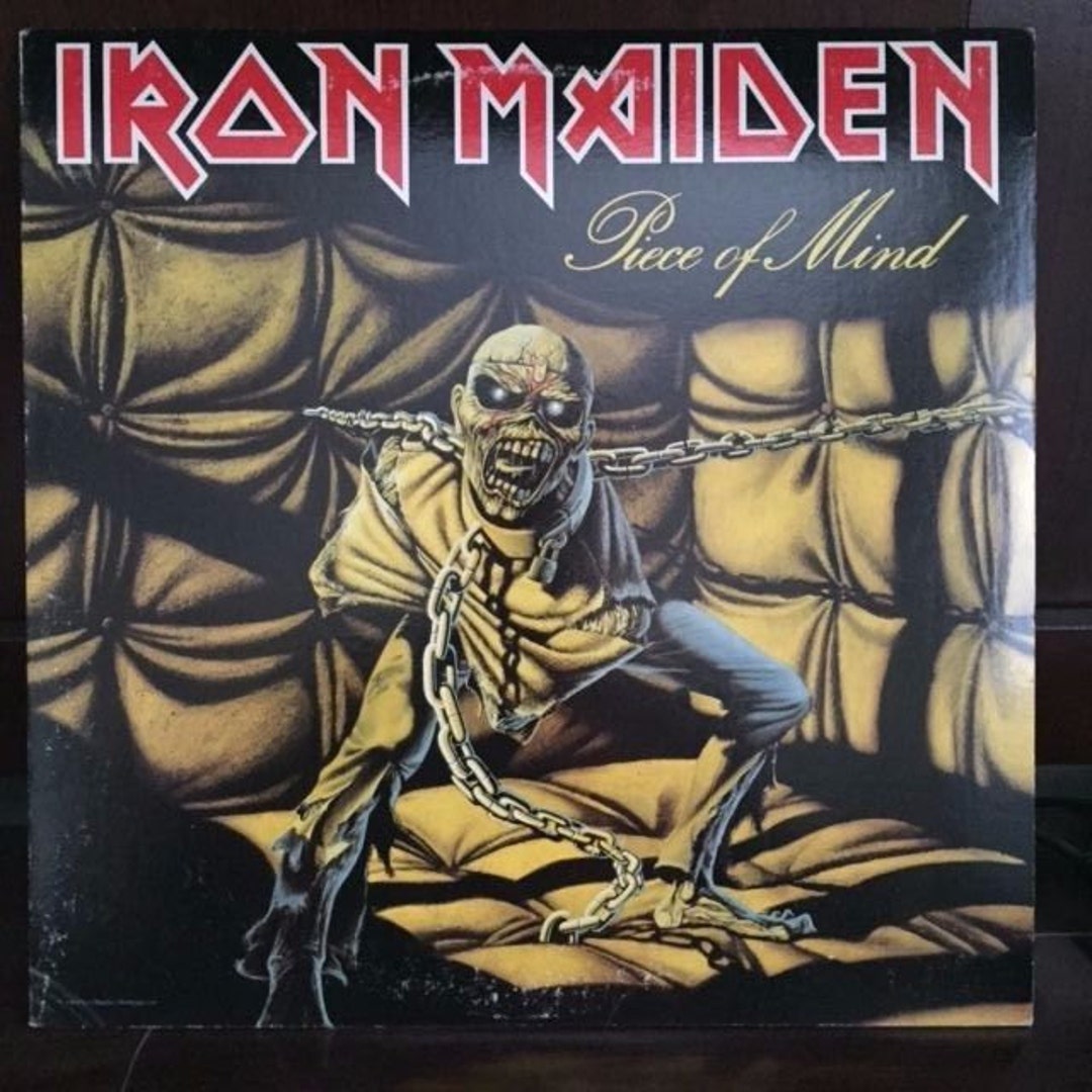 Vintage Iron Maiden Piece of Mind LP Record Vinyl Album VG 1983 - Etsy