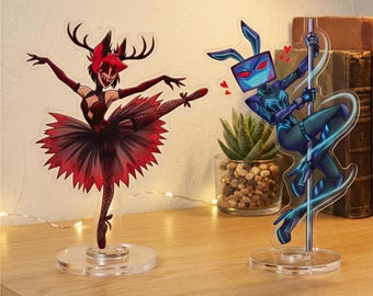 Cherri Bomb Sugartits Valentine Inspired Acrylic Standee - Etsy