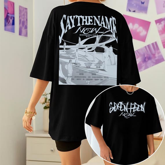 Seventeen World Tour New_ T-shirt, Seventeen World Tour 2025 Shirt