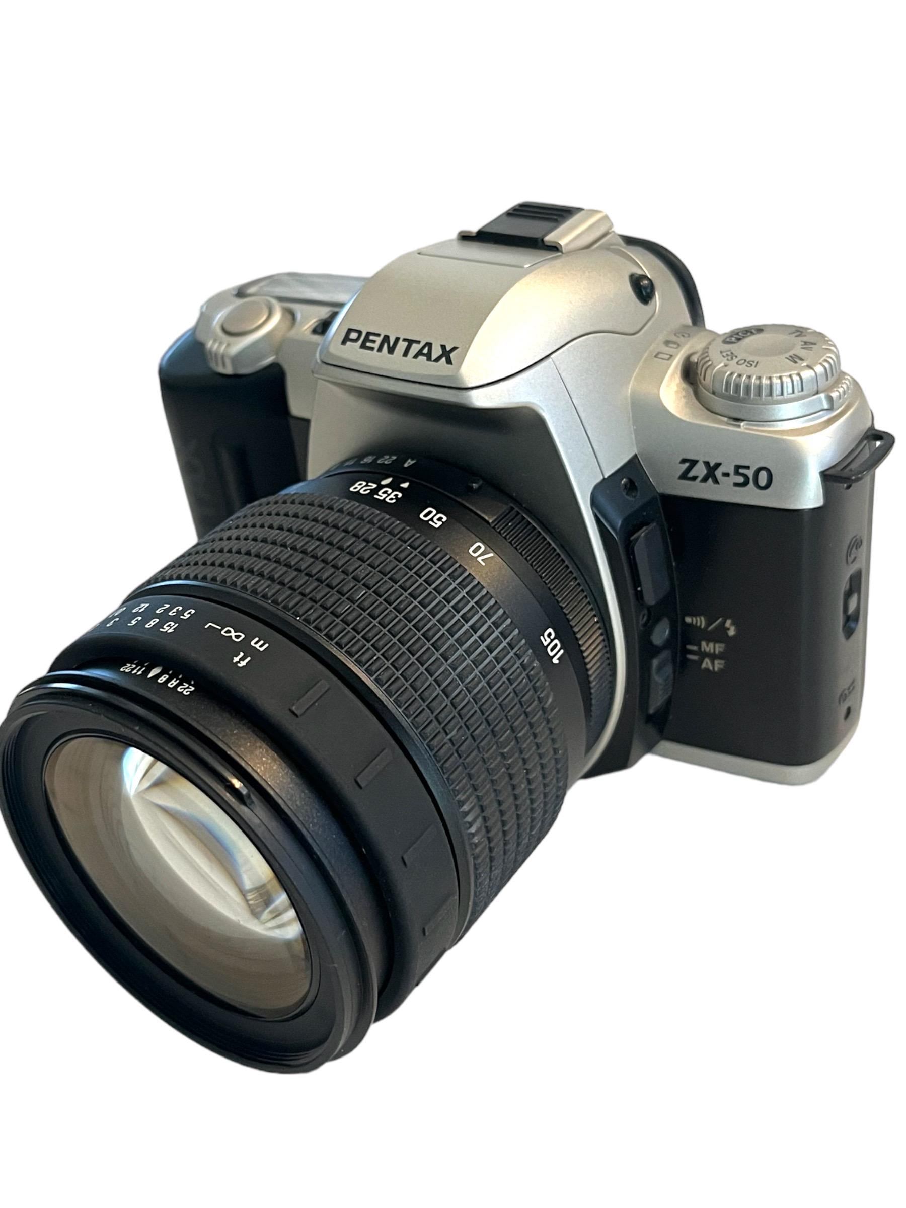 Vintage 35MM Film Camera - Pentax ZX-50 Model 35MM Camera - We