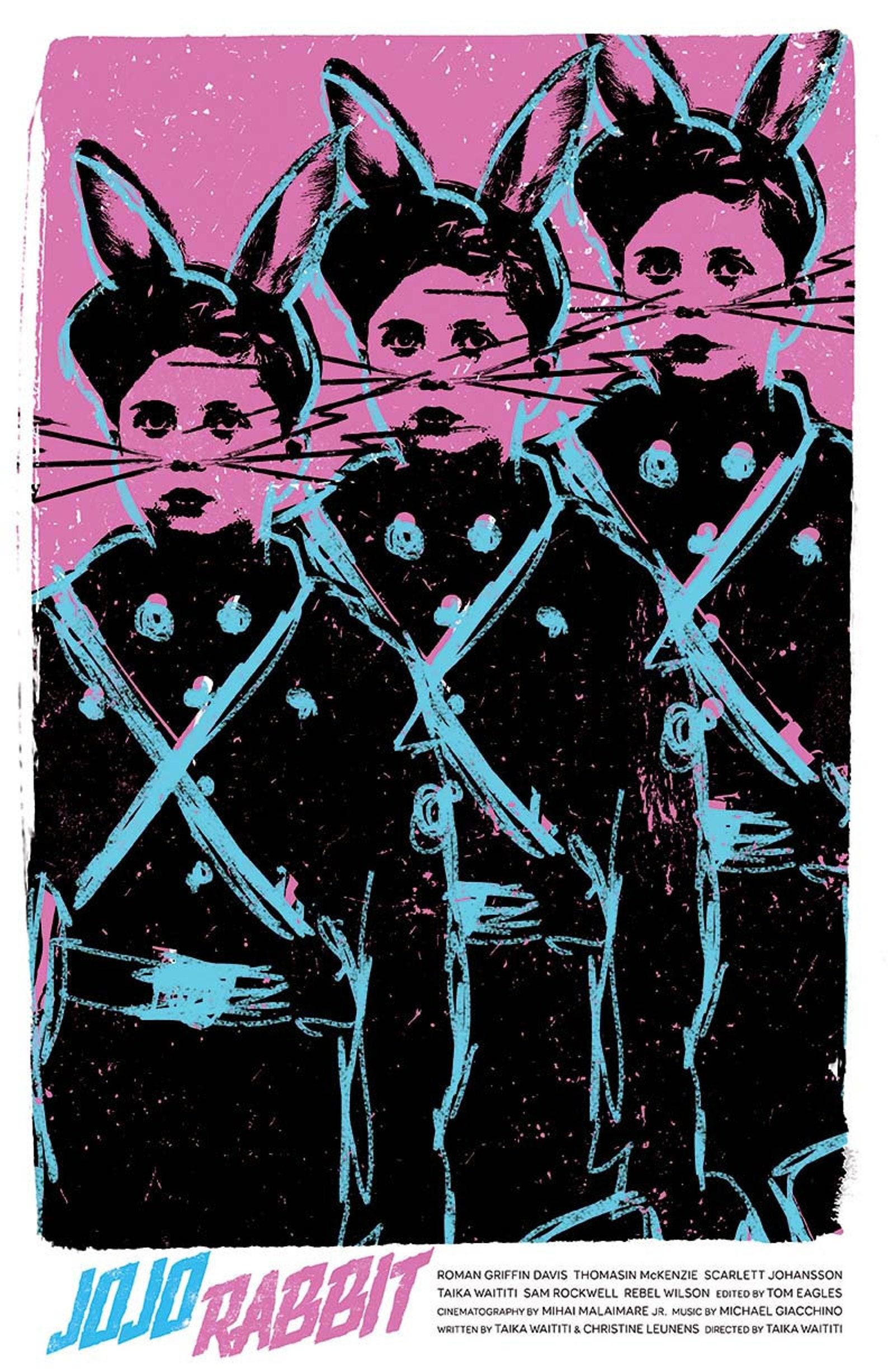 ジョジョ・ラビットの映画ポスター - Etsy 日本