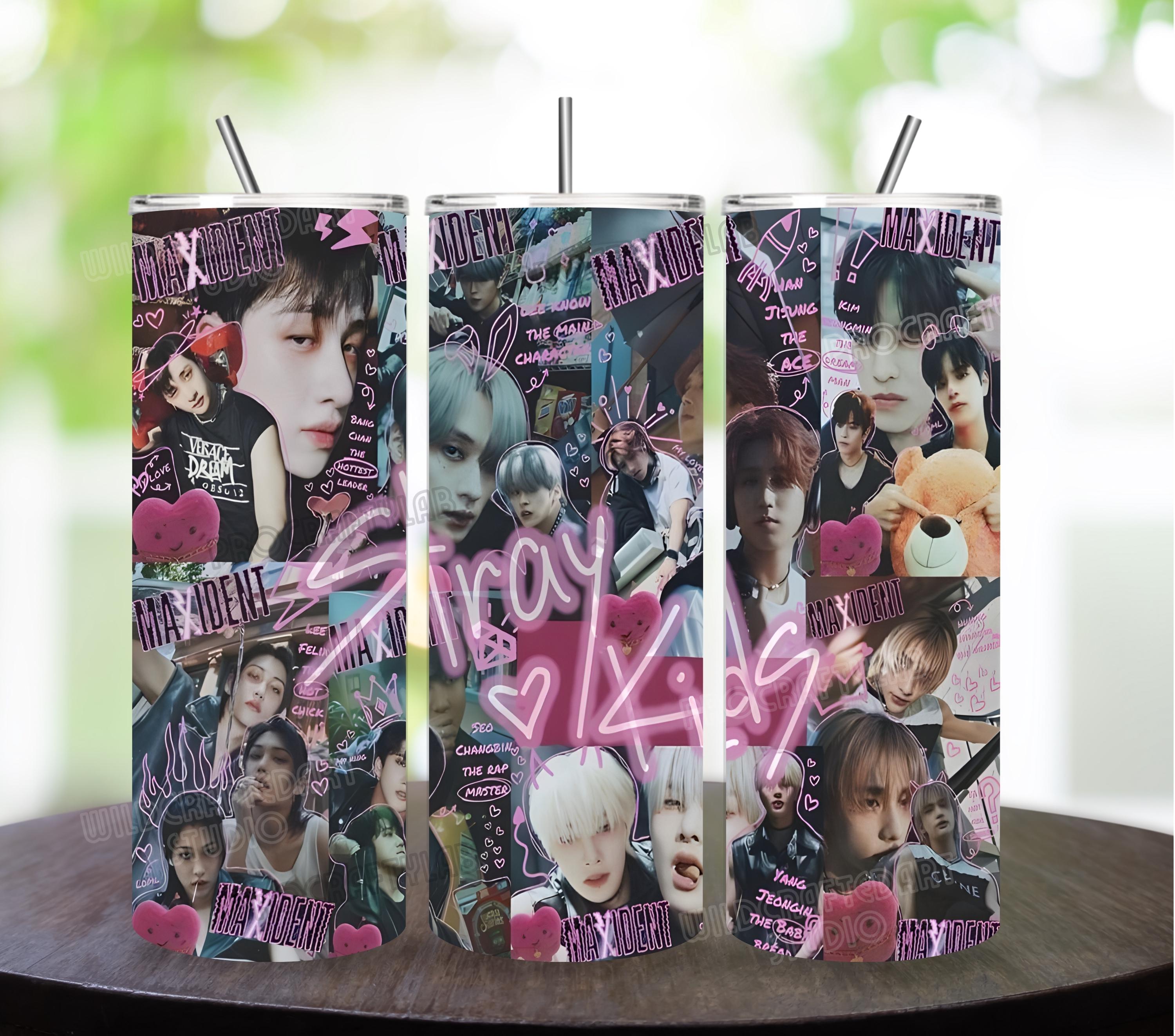 straykids ポップアップ yizhiyu タンブラー バンチャン スキズ タンブラー