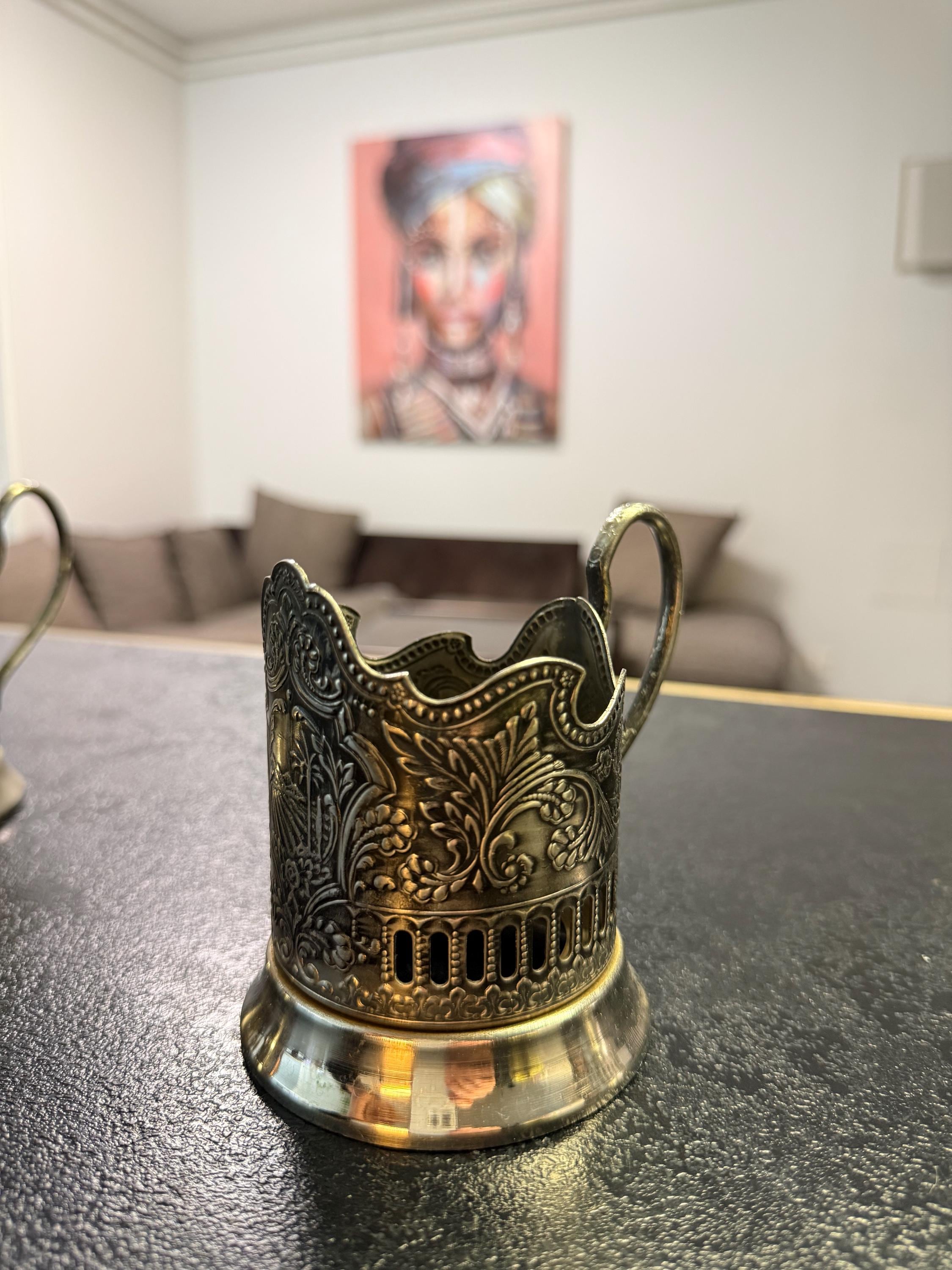 Russian podstakannik - Etsy 日本