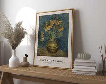 ファン ゴッホ インペリアル ヒョウモン プリント: ヴィンテージ花柄