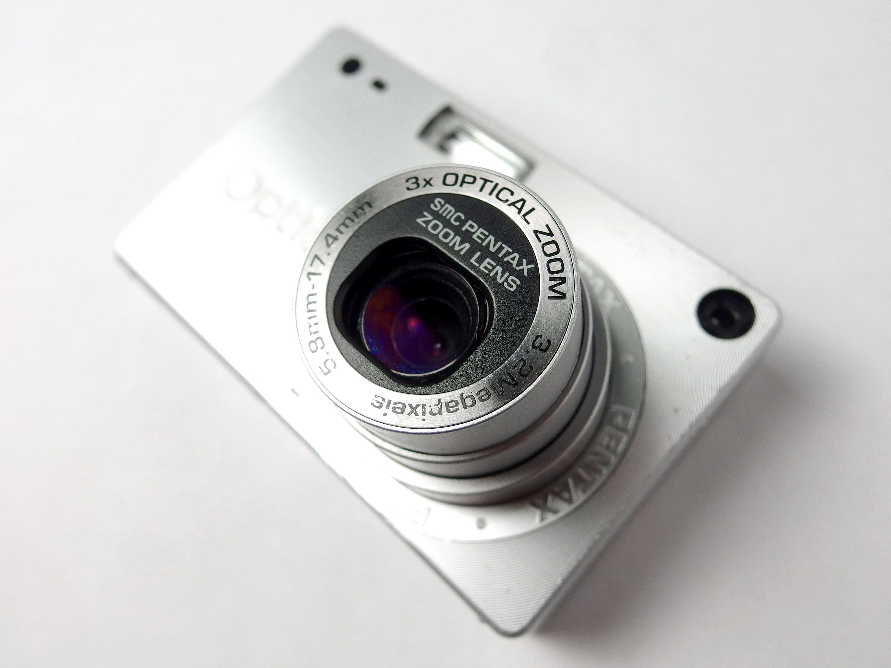 Pentax Optio S Tiny Vintage Digital Camera, Tested & Working With