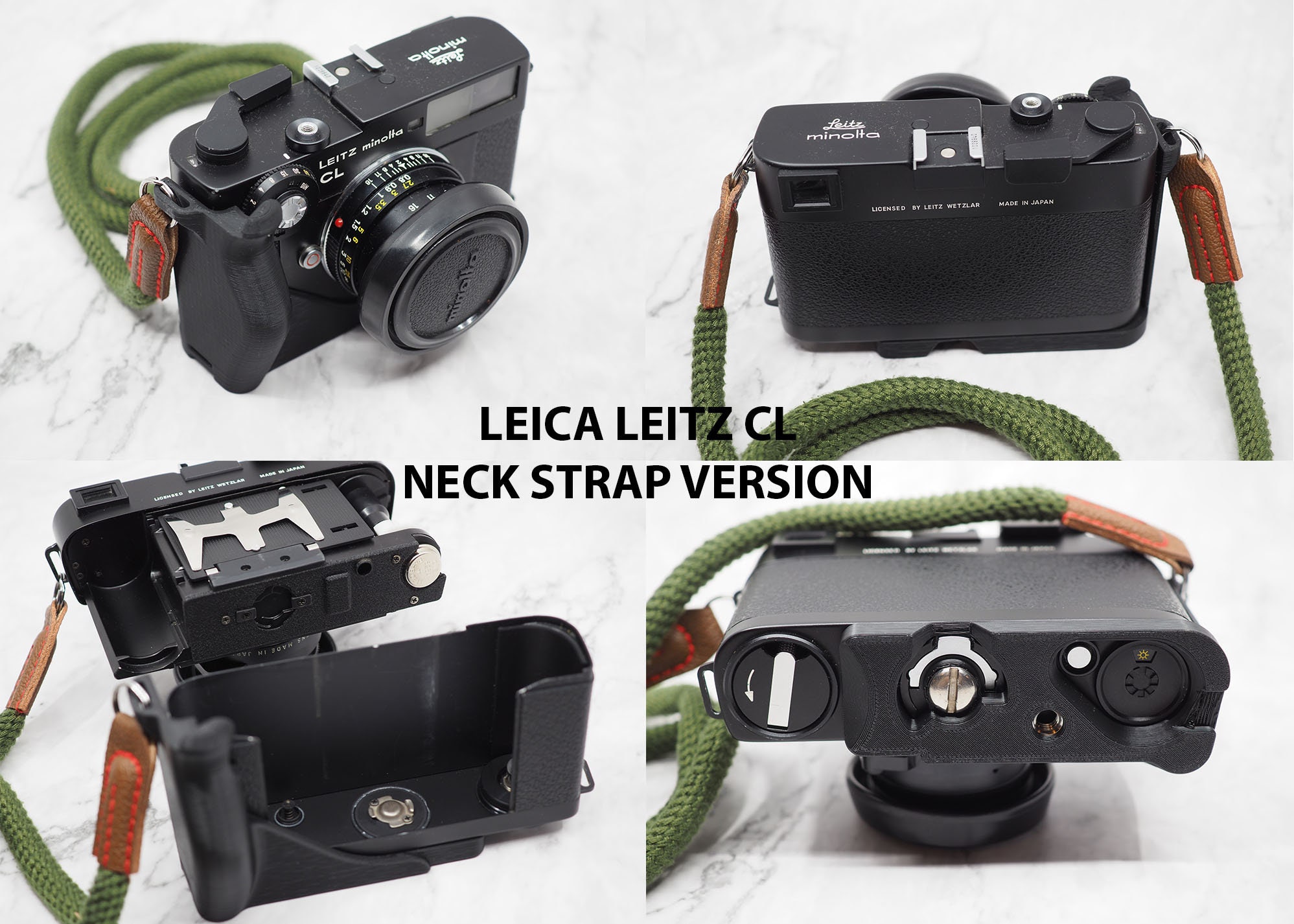 ライカ ライツ ミノルタ CL CLE ハンドグリップ スタンダード、ネック