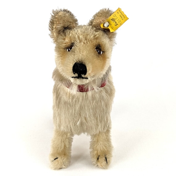 Steiff Laika the Space Dog With Ids 1958 Produced 7 Inches Very