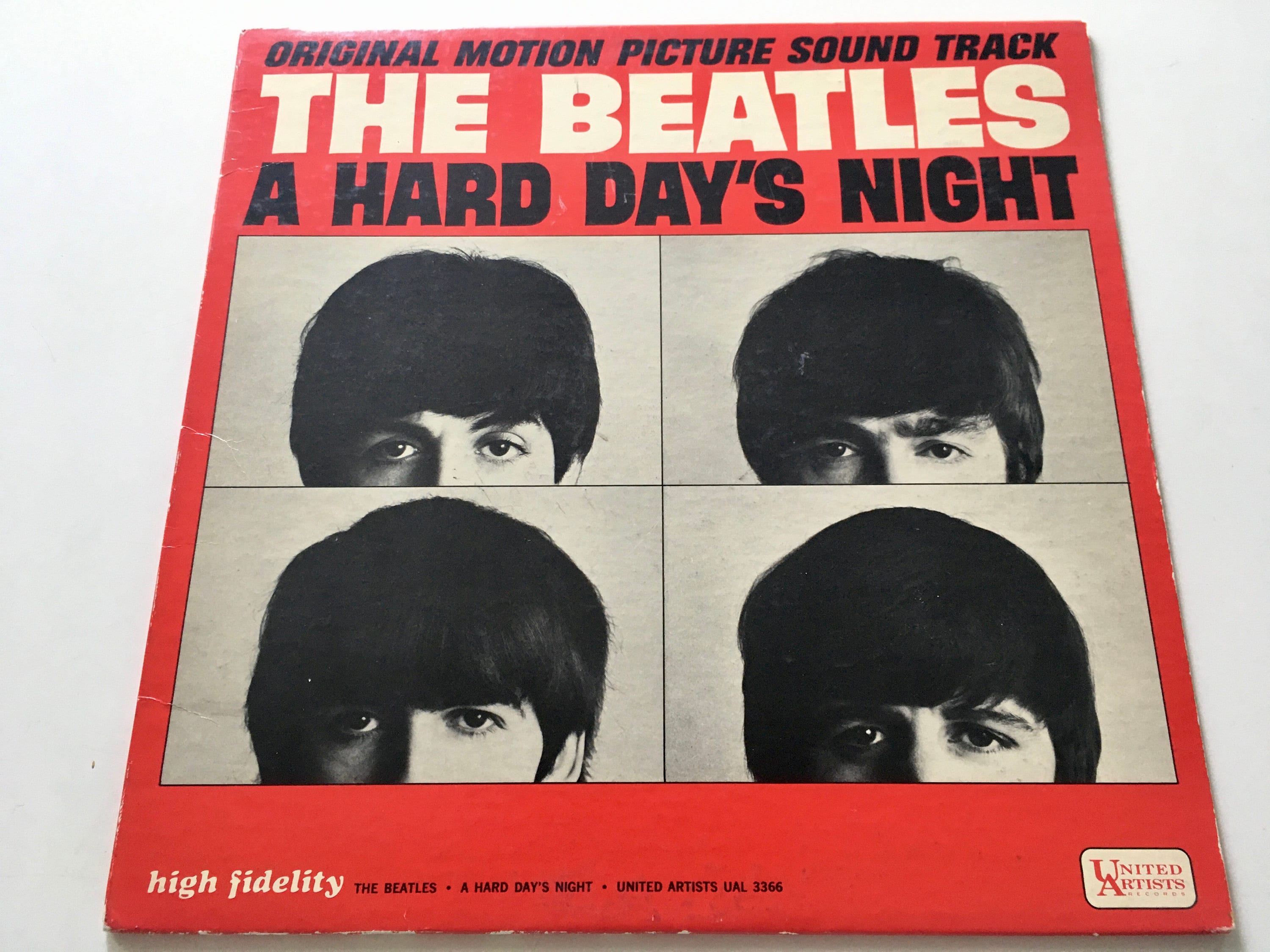 The Beatles - A Hard Day's Night Soundtrack LP Vinyl Record Album