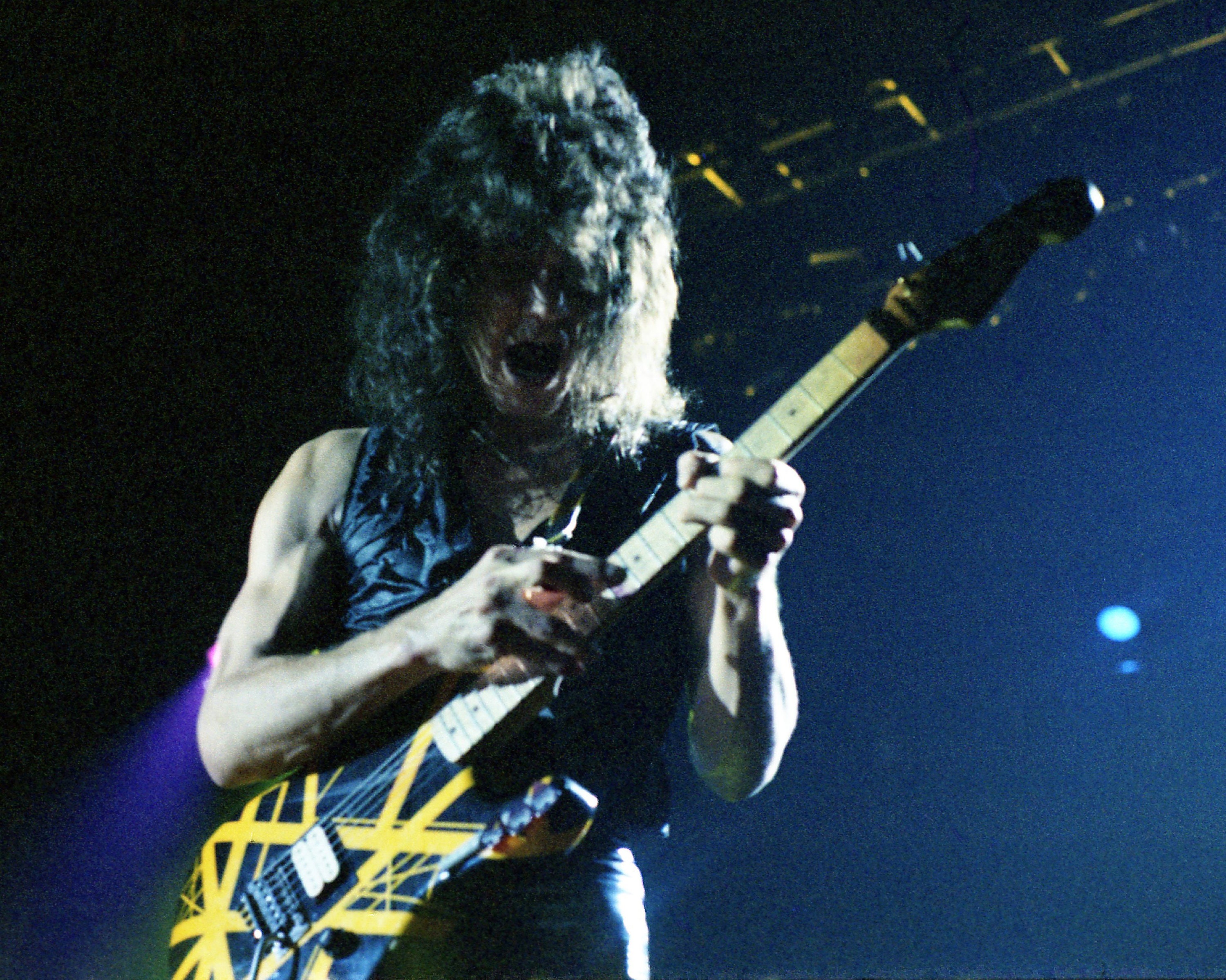 Eddie Van Halen Photograph Original Print 1979 Saint Paul Civic