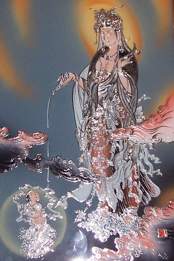 Signed Chinese New Year Oriental Huxian Jinshan Peasant Art Asian