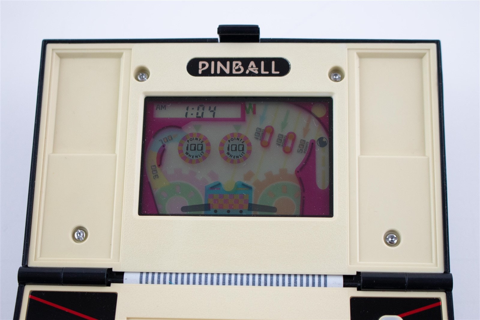 Nintendo Game & Watch Pinball Vintage 1983 Handheld Dual Screen