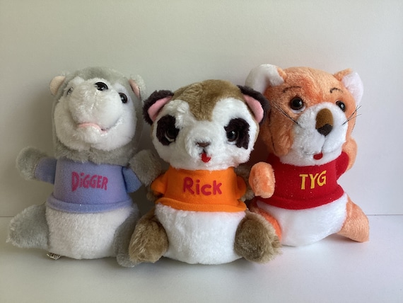 Vintage Hasbro Hallmark SHIRT TALES Plush Lot of 3 - Etsy
