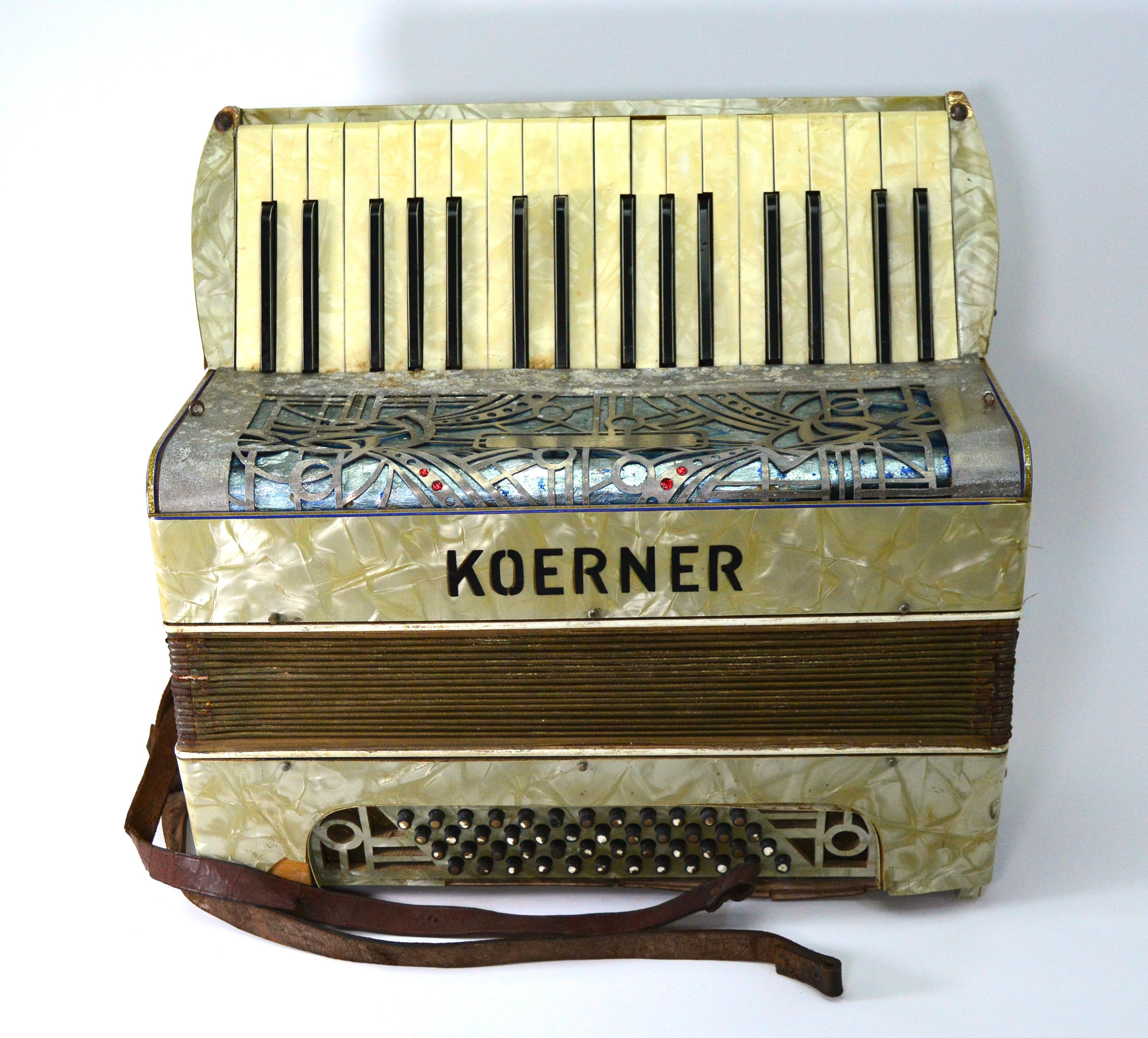 1930年代 Koerner アコーディオン ビンテージ オルガン ハンドヘルド