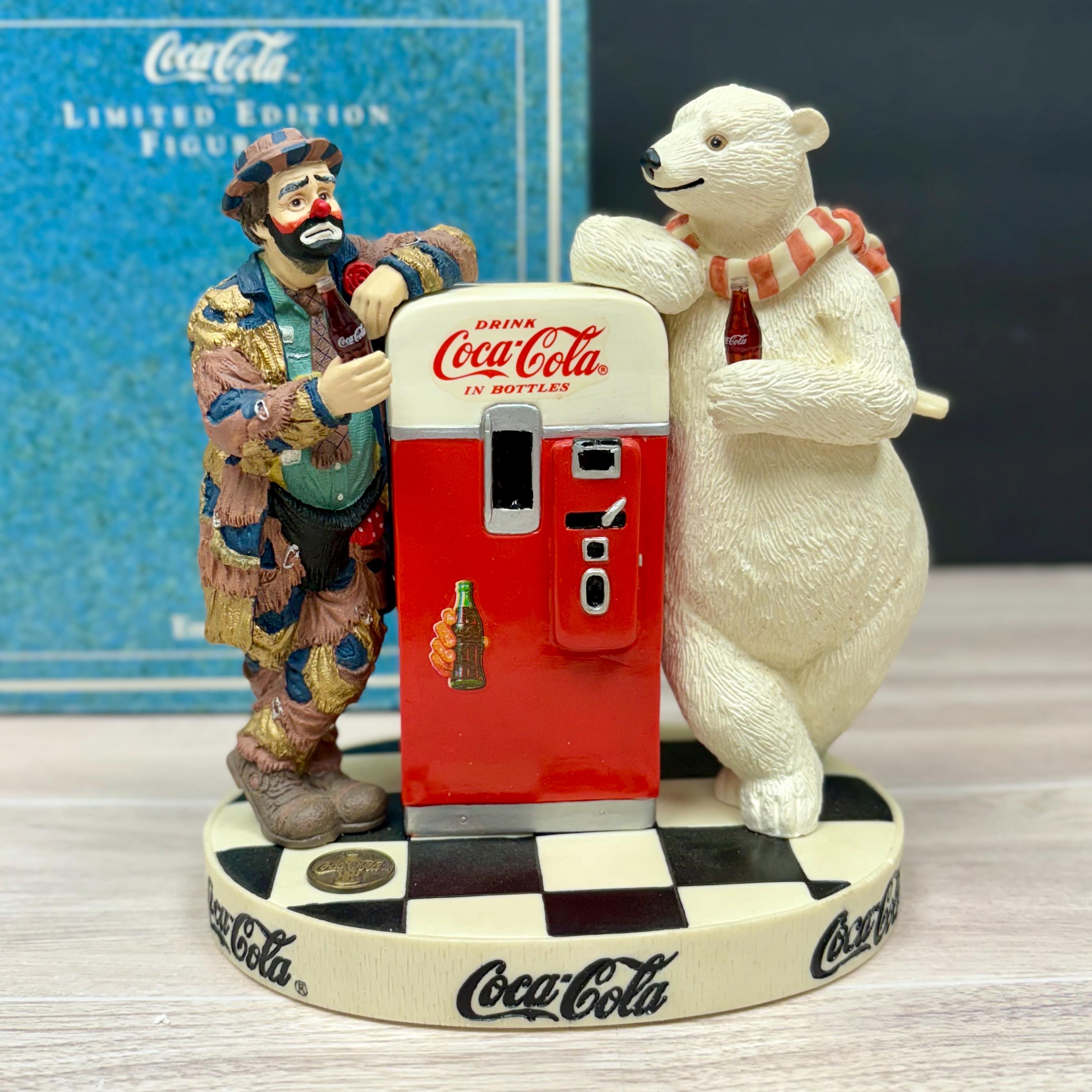 Vintage Coca-cola Figurine 1995 | Emmett Kelly Jr. 