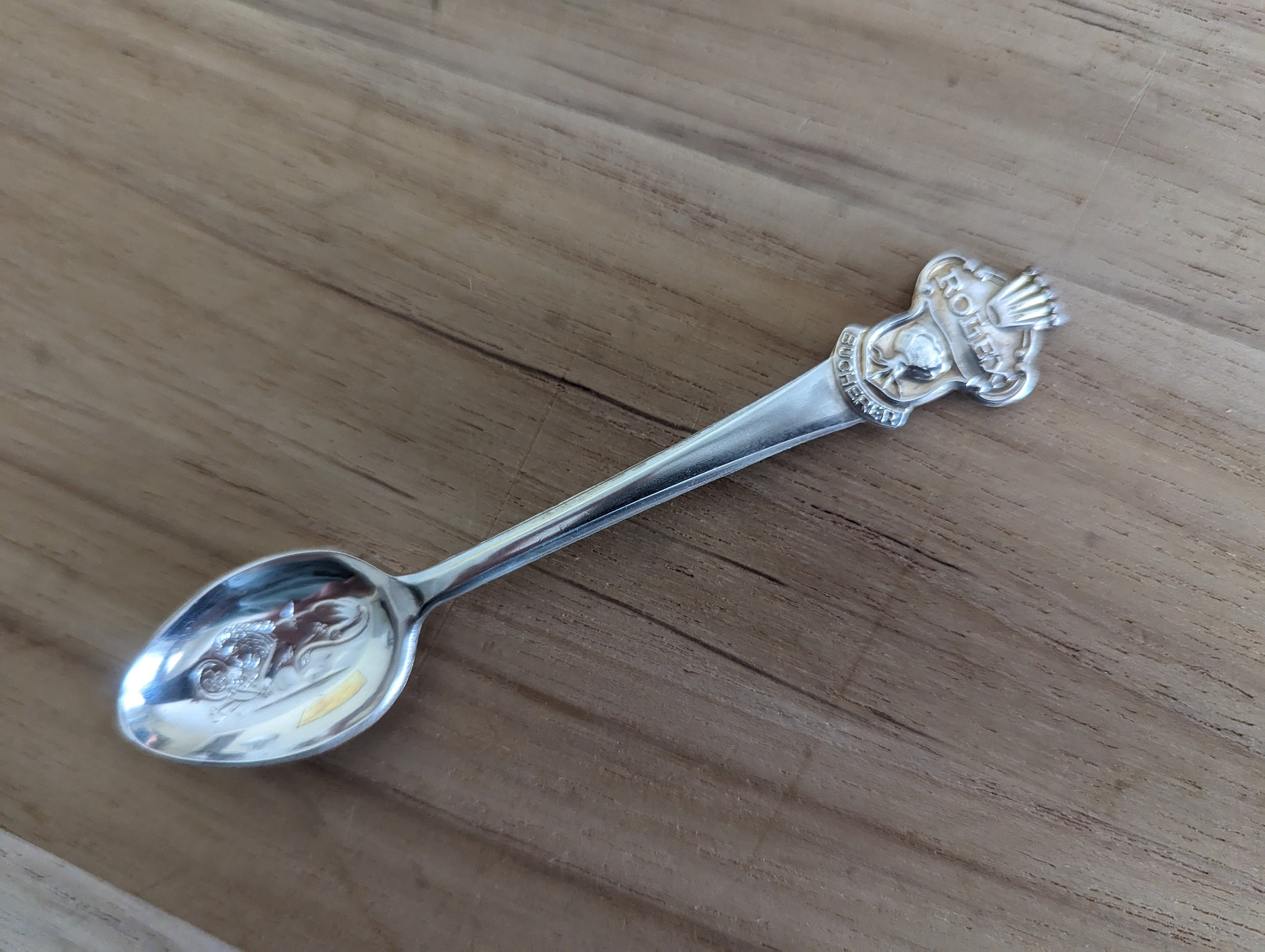 Vintage Collectible ROLEX Bucherer of Switzerland Souvenir Spoon 4