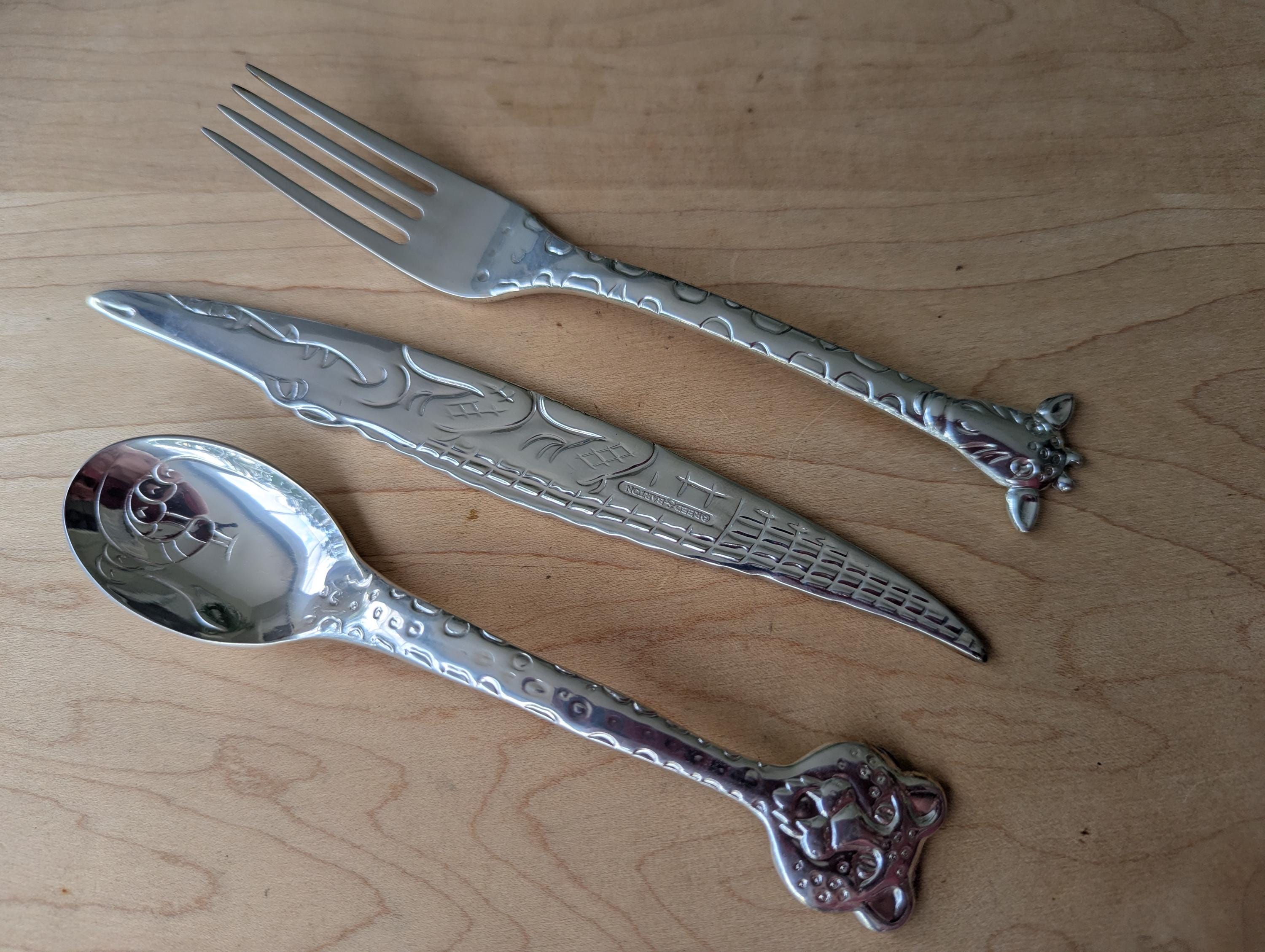 素晴らしいゴージャスなヴィンテージ REED & BARTON「シルバーサファリ