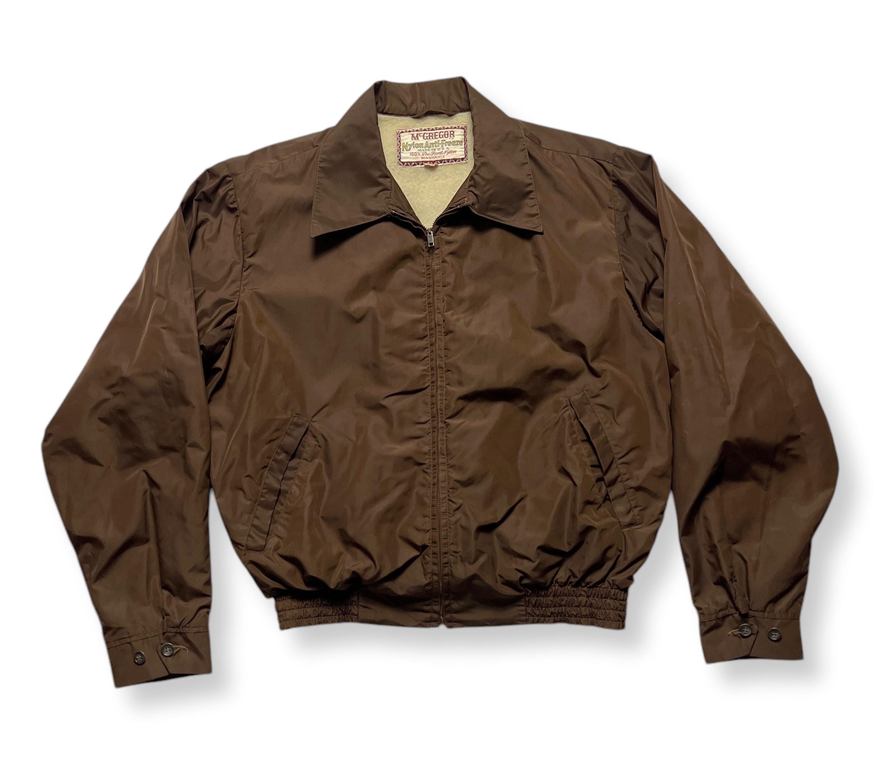 Vintage 1950s MCGREGOR ANTI-FREEZE Jacket ~ 40 ~ Windbreaker