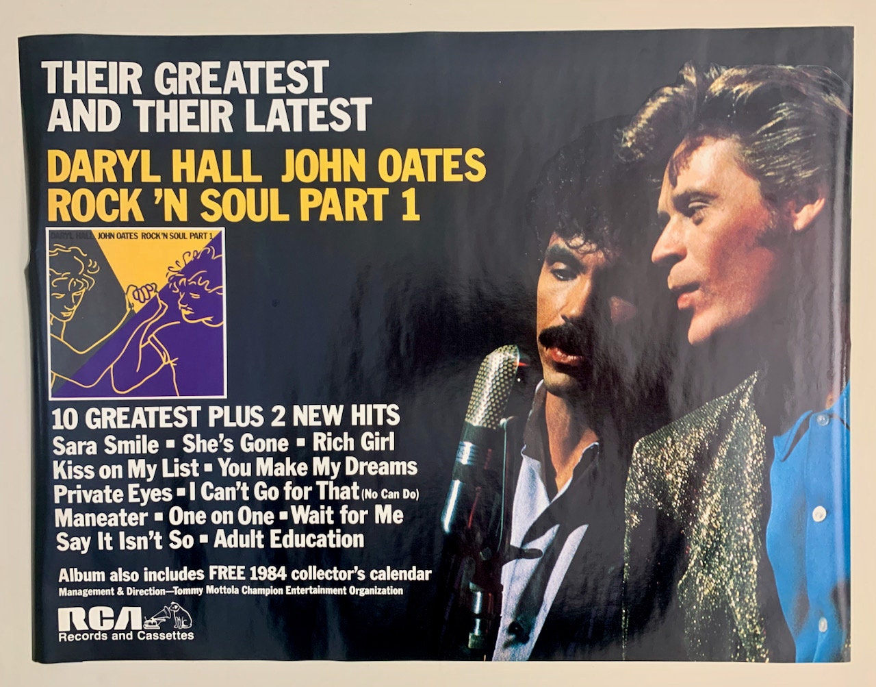 Hall Oates Poster - Etsy
