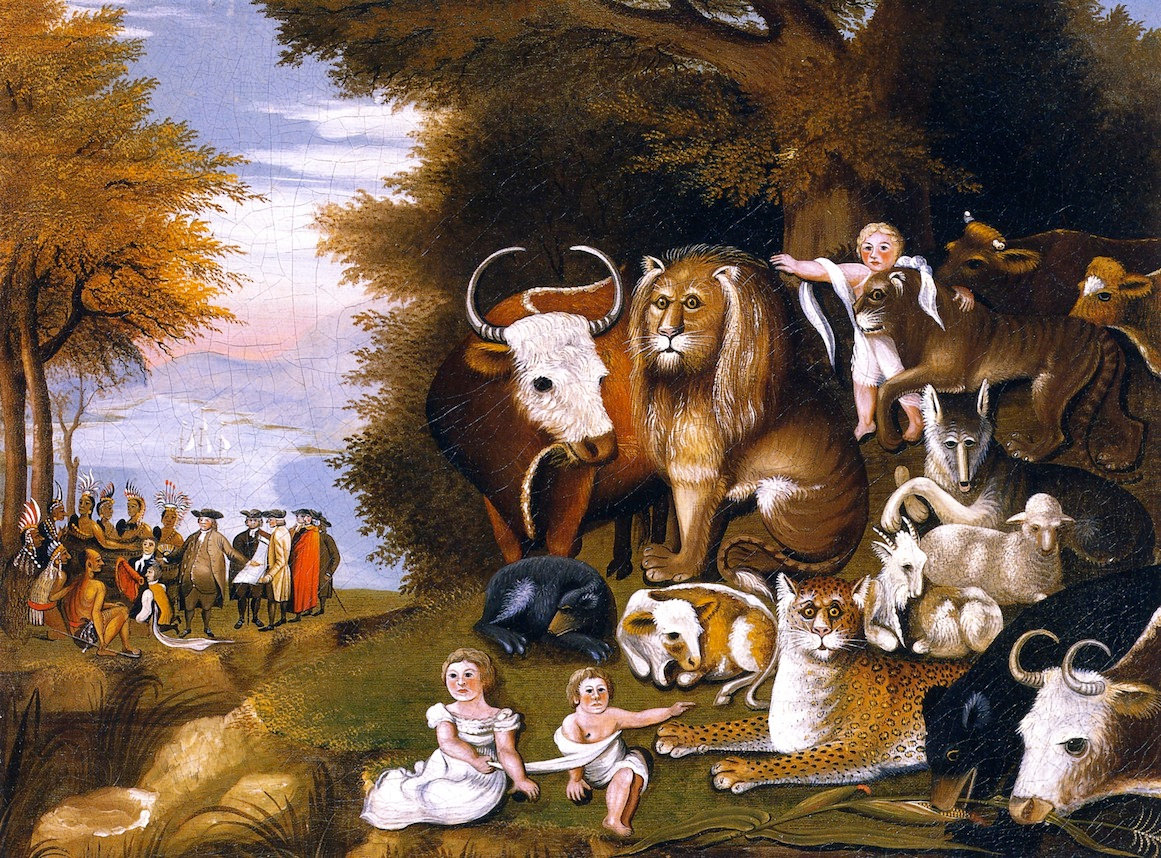 Peaceable Kingdom by Edward Hicks, 8