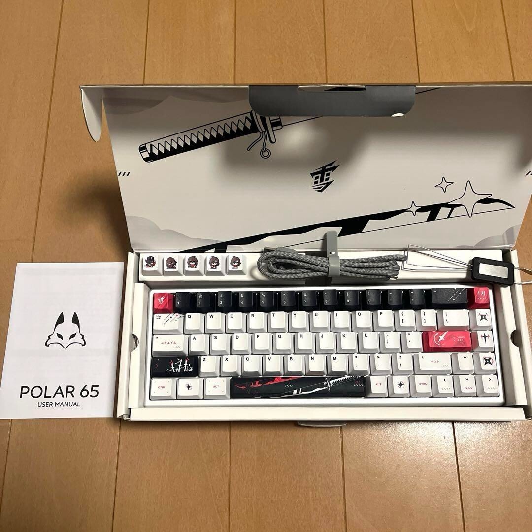 Yuki Aim gaming keyboard Polar 65 Keyboard Katana Edition Used | eBay