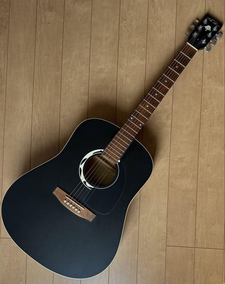 Acoustic Guitar Art & Lutherie A&L Wild Cherry 1997 Matte Black