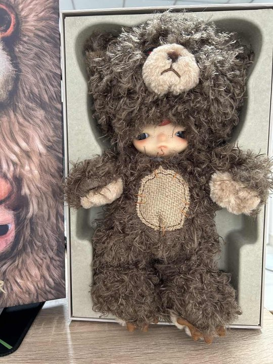 HIRONO BEAR VINYL PLUSH DOLL 14.96 INCHES HOT CUTE TOY GIFT