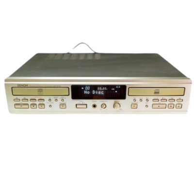Denon CDR-W1500 CD Recorder Dual Deck Silver From Japan Good | eBay