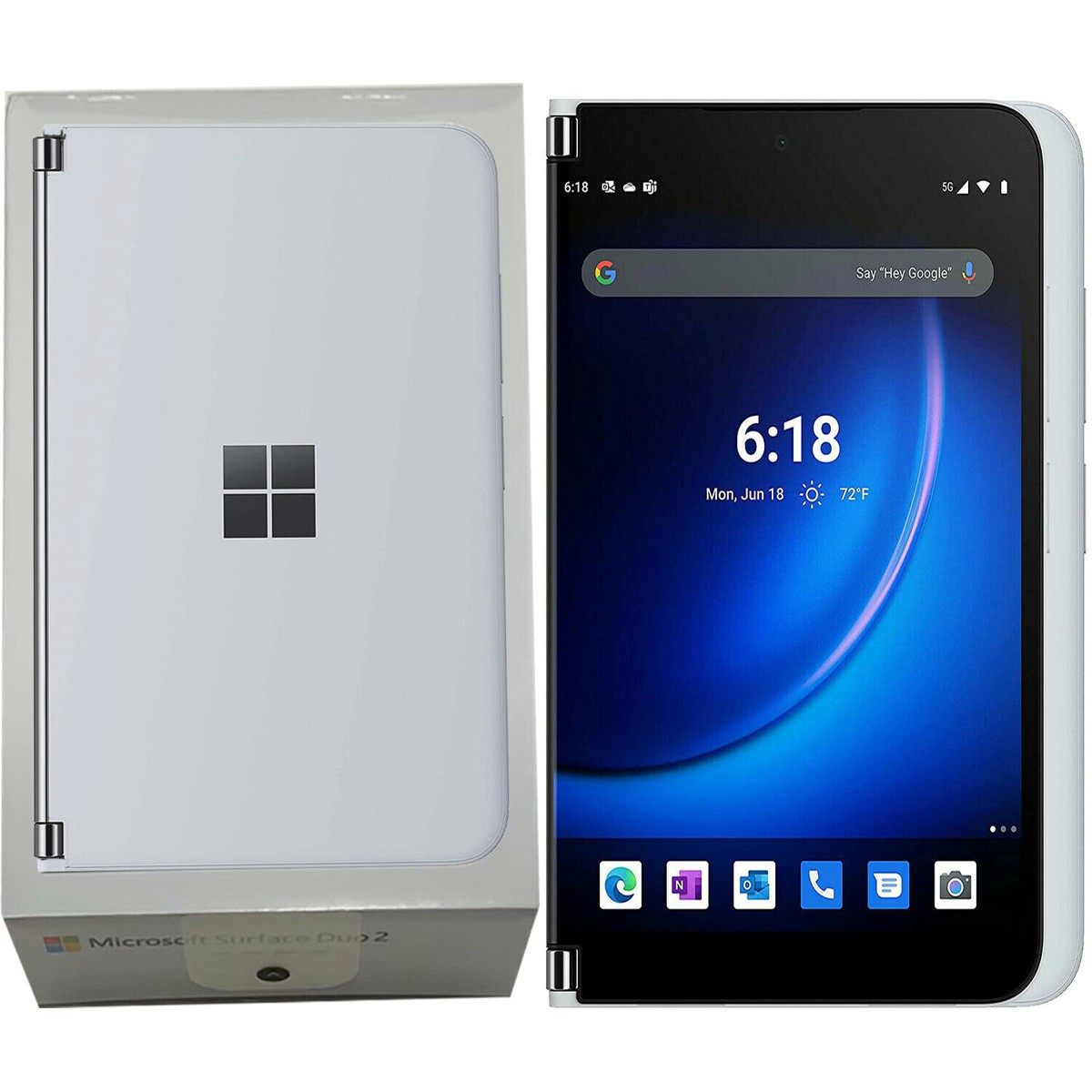 BNIB Microsoft Surface Duo 2 (5G) Glacier 128GB + 8GB Dual-SIM