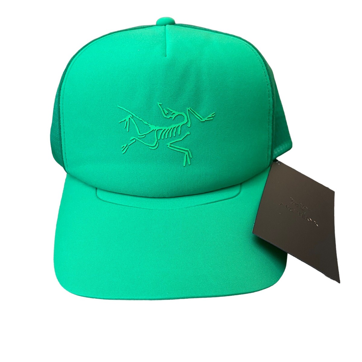 Arc'teryx Bird Trucker Curved Hat Cap Snapback Mesh Logo Jungle