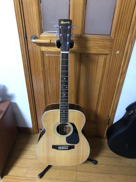 Acoustic Guitar a Morris MF-201 Natural Made in Japan | eBay