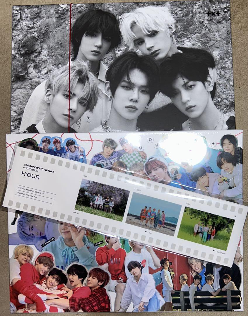 TXT HOUR フォトブック ウプズ トレカ セット TXT フォトブック H:OUR