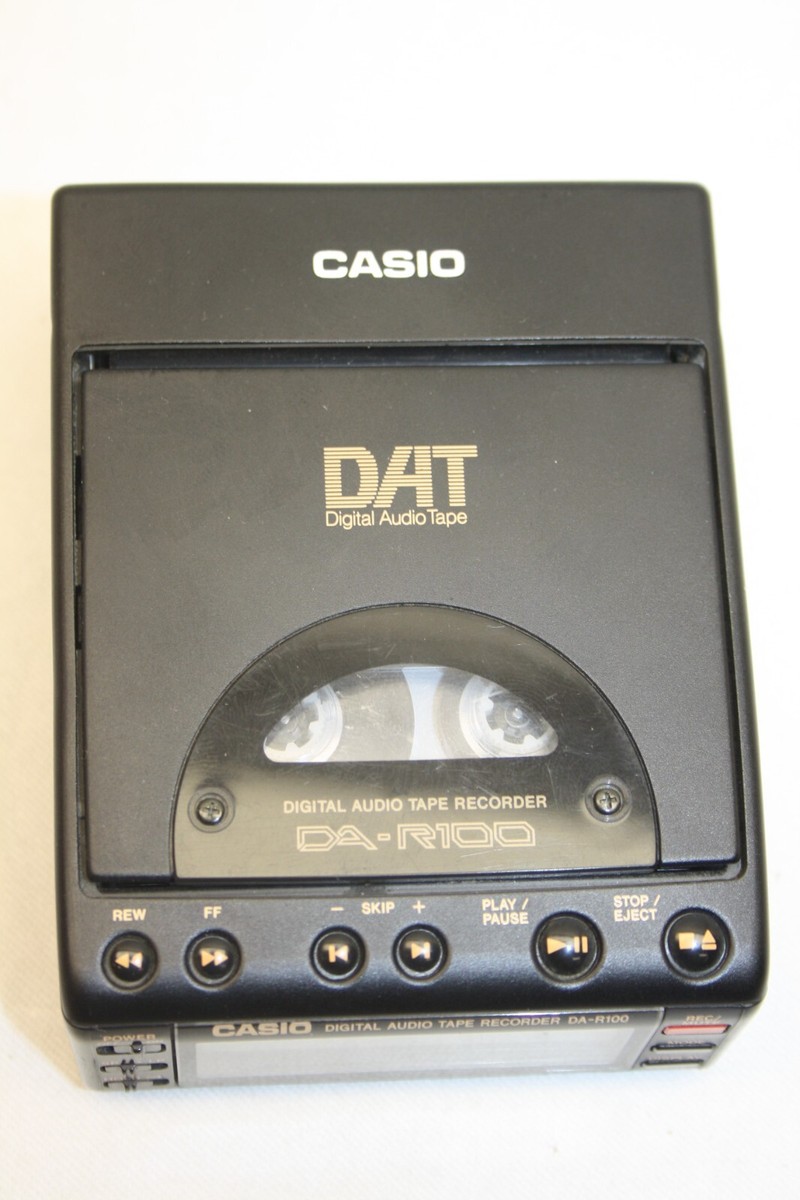 Casio DA-R100 DAT-Portable Recorder Player sehr selten | eBay.de
